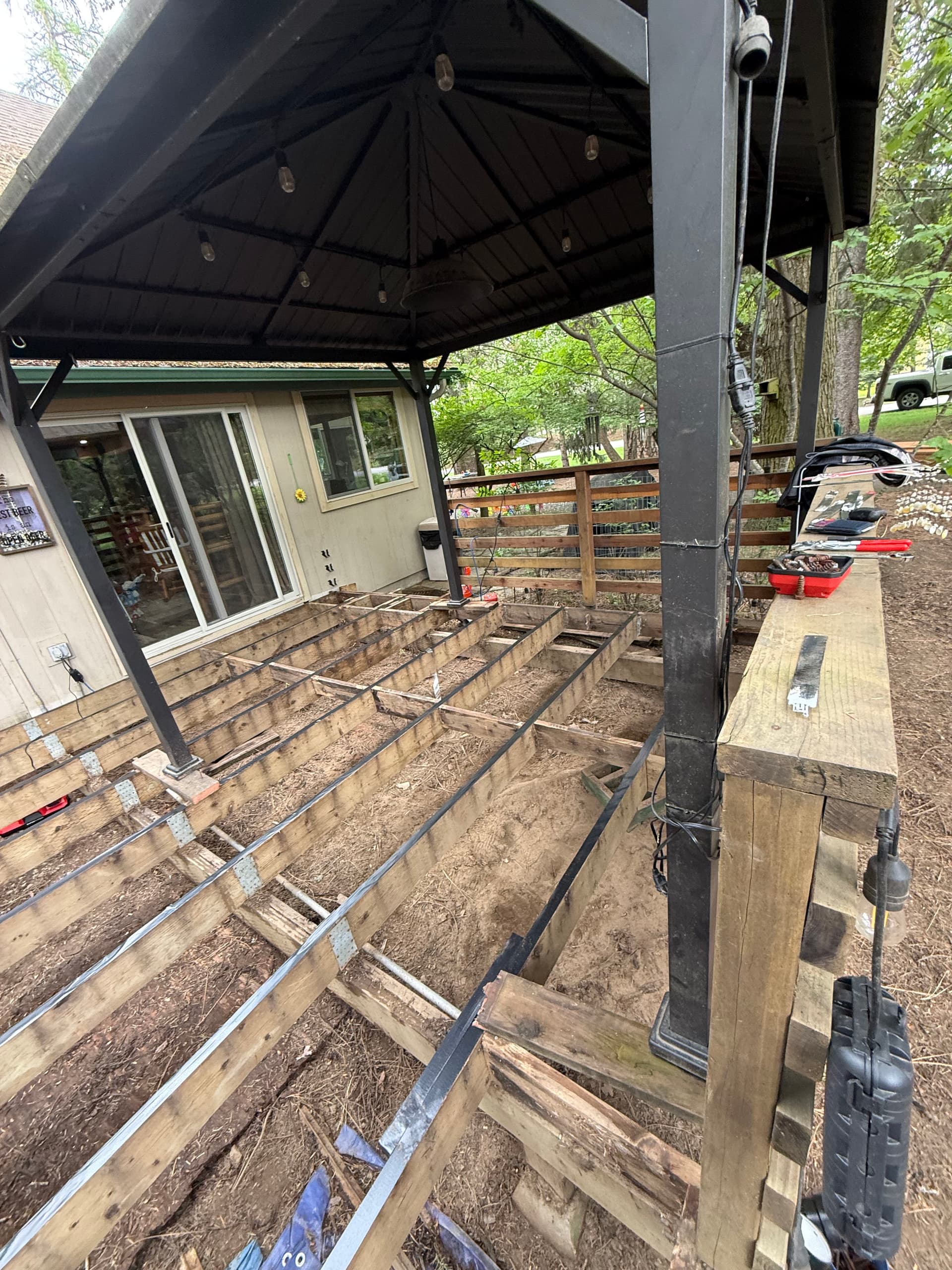 Gallery photos for Worn Deck Boards Replaced and Joists Protected the Right Way: Image #1