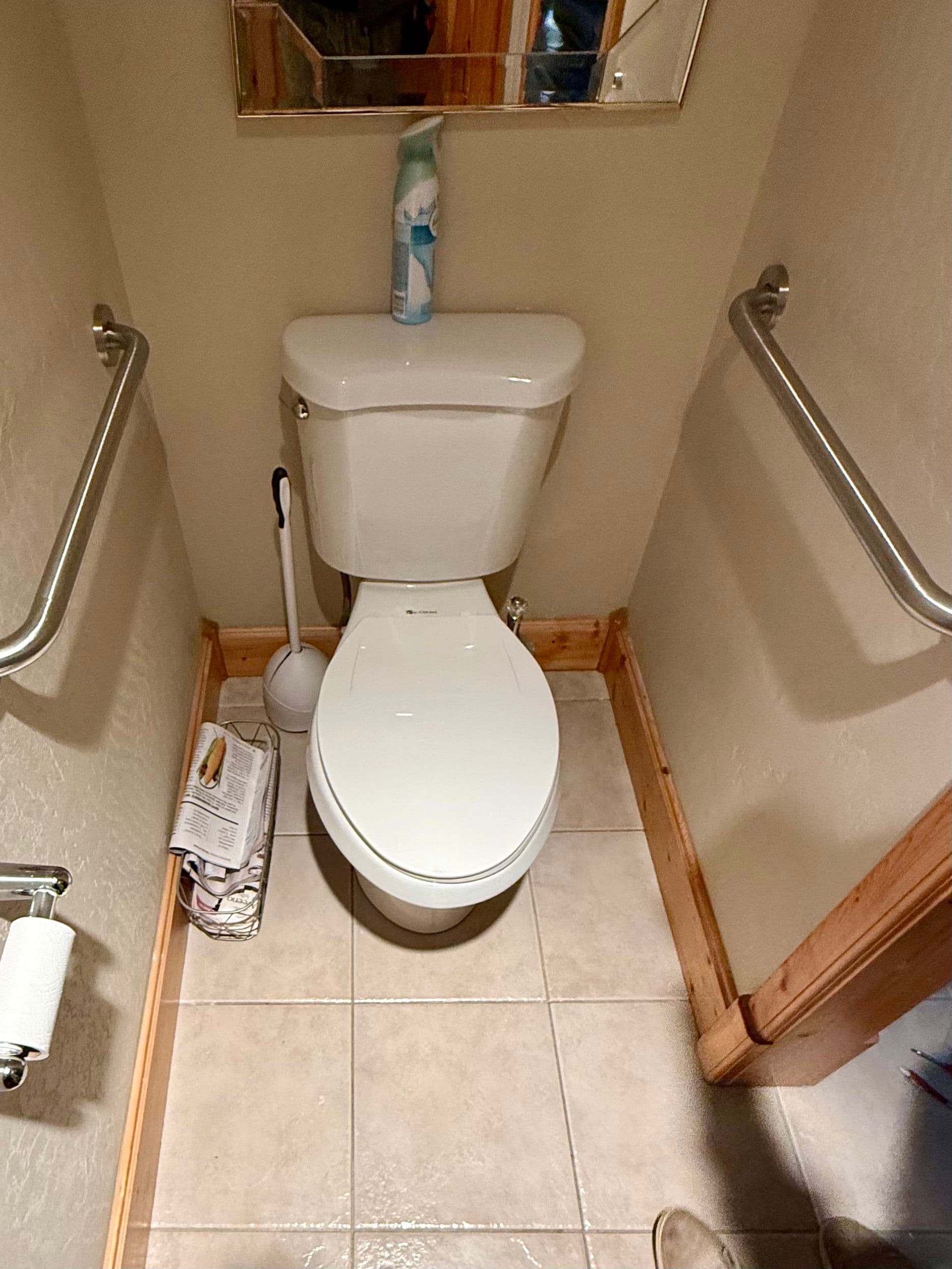 Gallery photos for ADA-Compliant Grab Bar Installation for Stairs and Bathrooms: Image #2