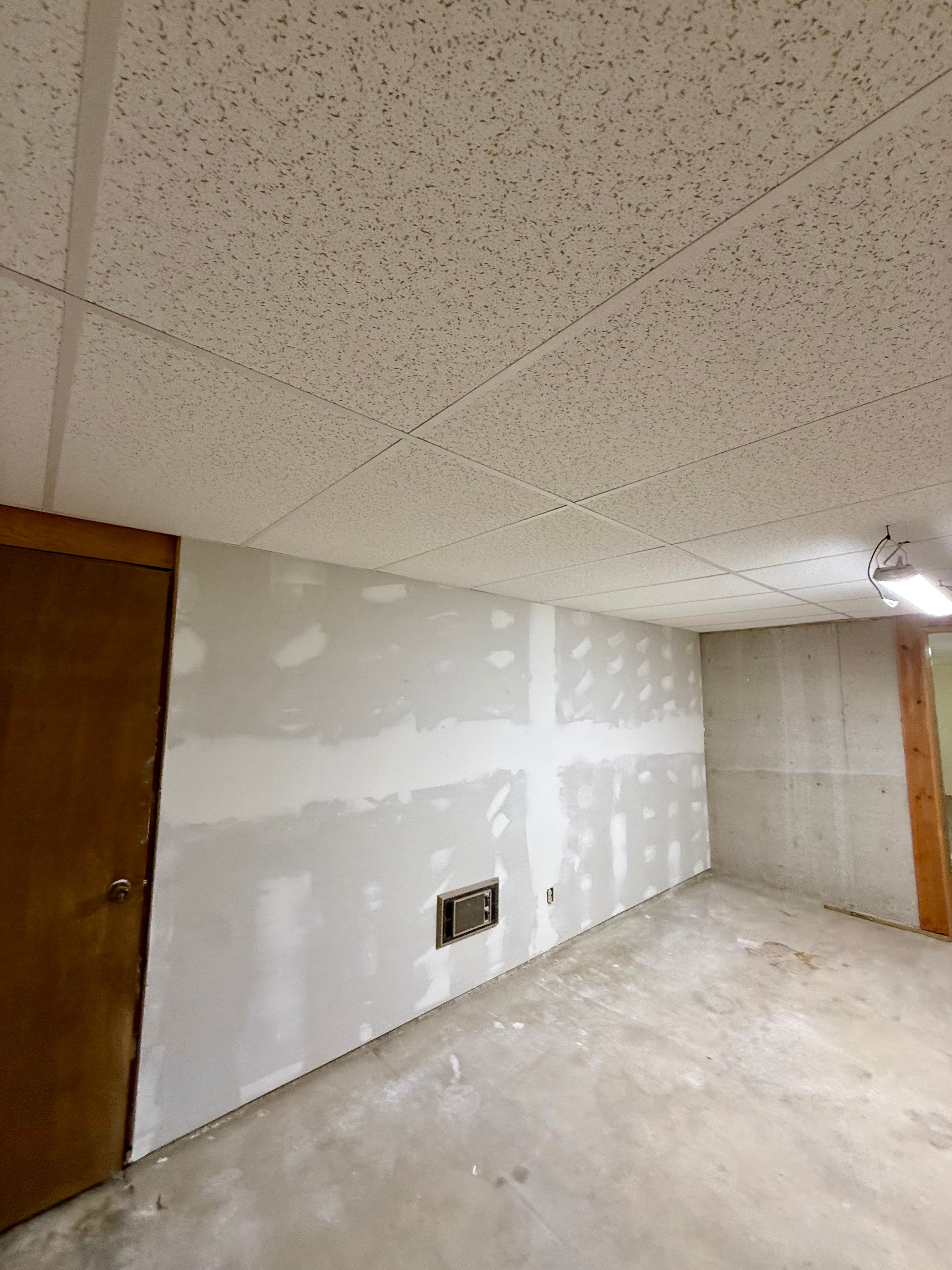 Project Basement Drywall and Drop Ceiling for a Move-In Ready Space image