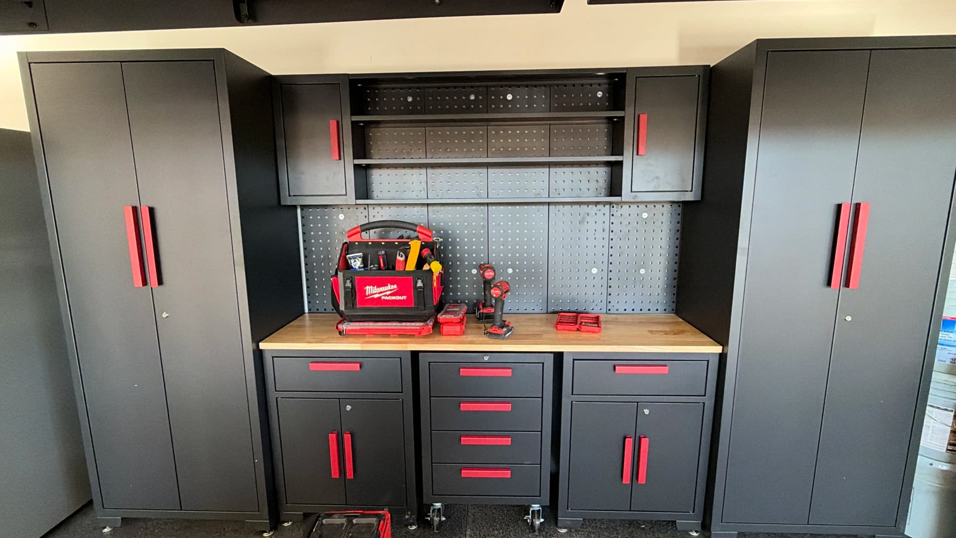 Garage Storage and Workbench Setup Done Right in Blackrock image