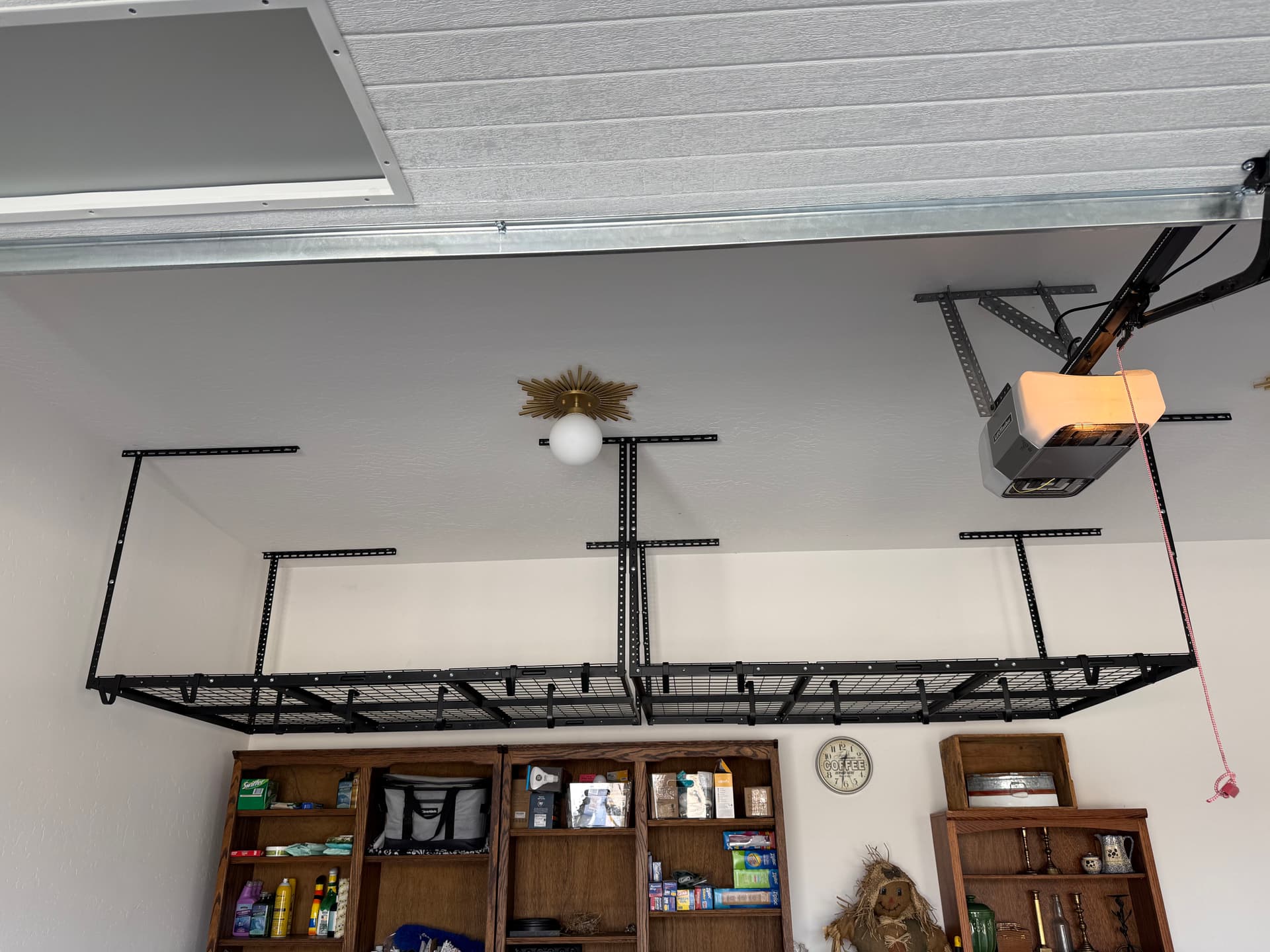 Ceiling-Mounted Garage Storage That Frees Up Floor Space image