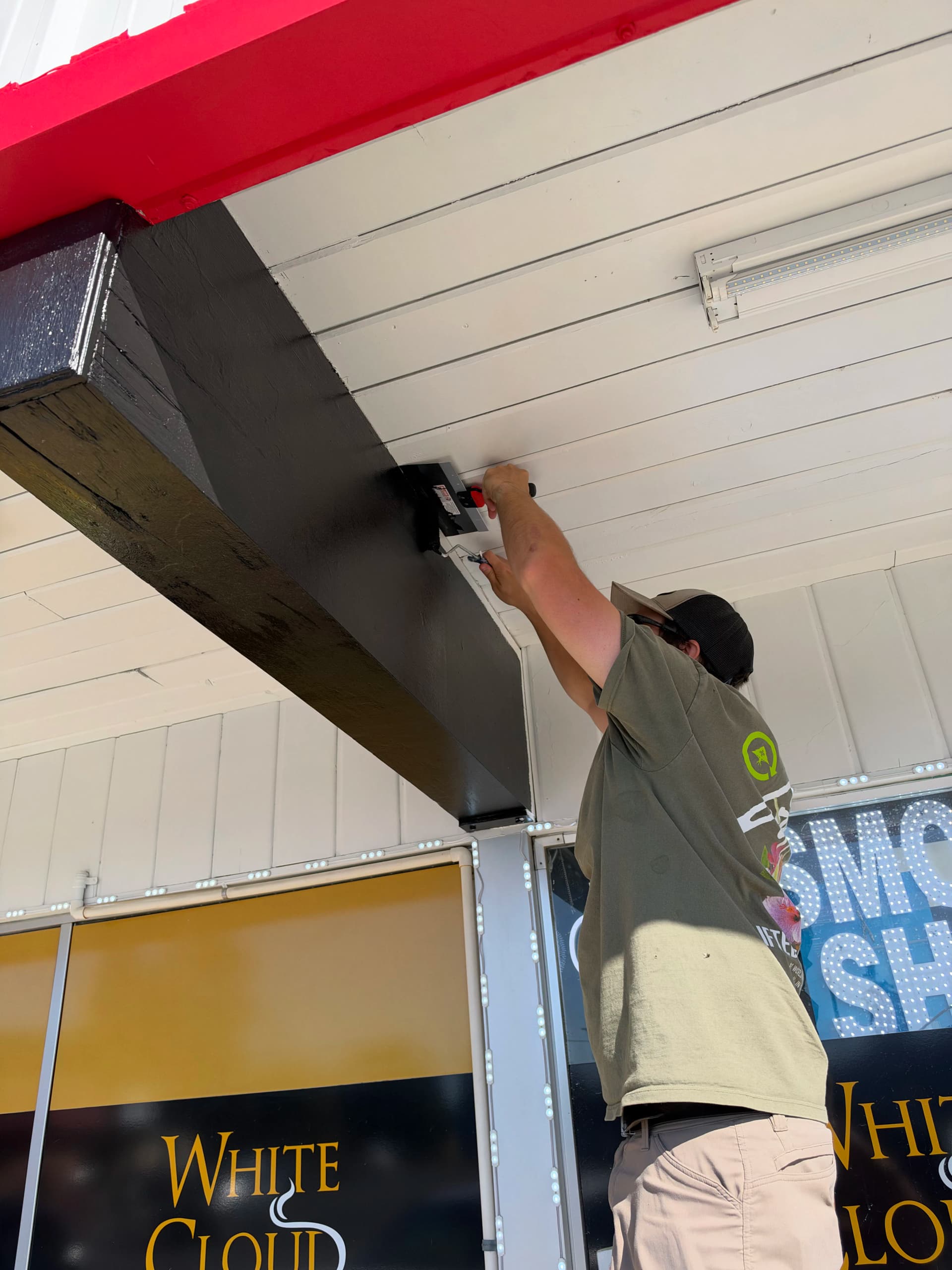 Gallery photos for Commercial Storefront Exterior Painting for Local Retail Business: Image #1