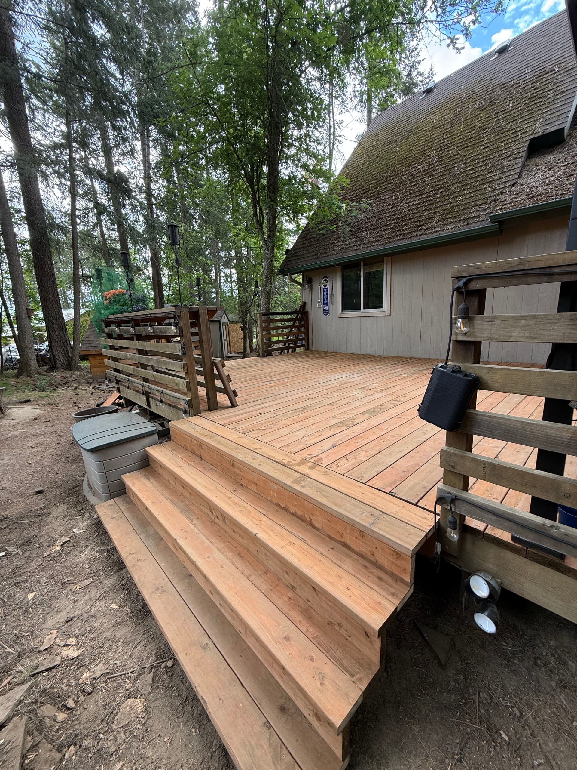 Gallery photos for Rotten Deck Boards Out, Fresh Rebuild Done Right: Image #1